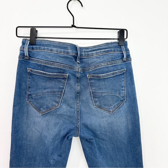 Driftwood Colette Cropped Denim Jean Embroidered Size 26 - Picture 4 of 8